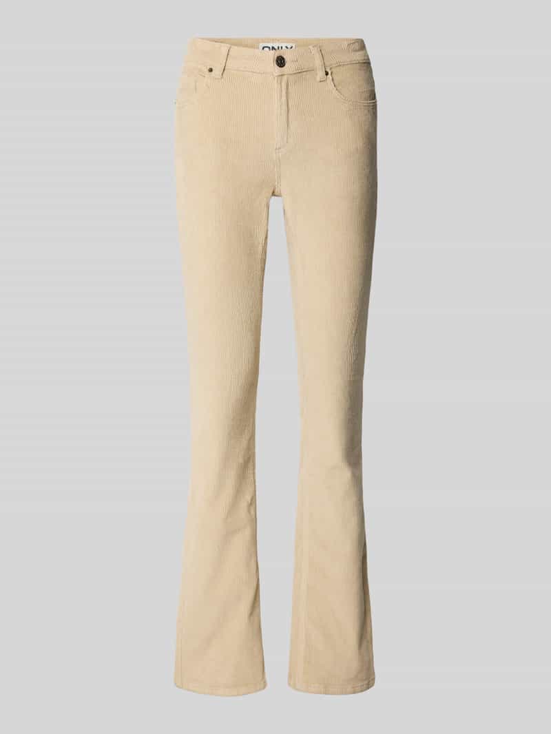 Only Cordbroek ONLMARY – Flared corduroy broek met stretchcomfort