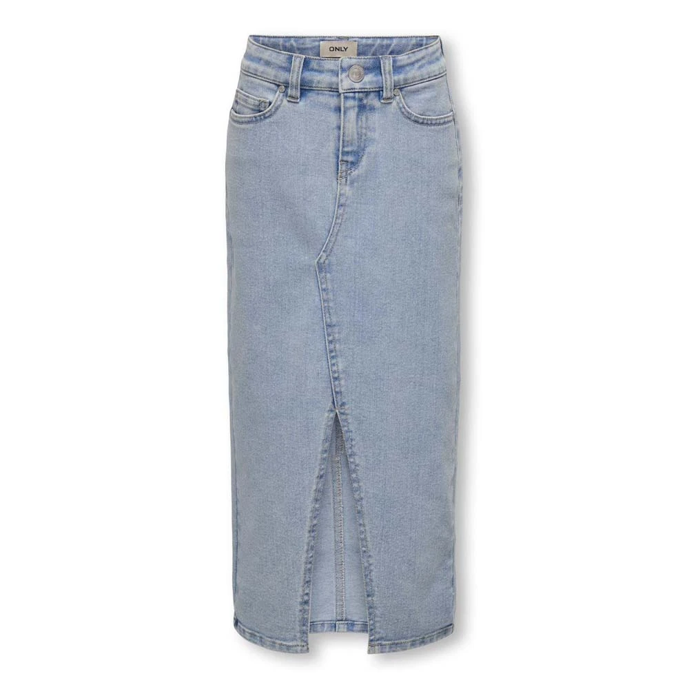 KIDS ONLY Jeans rok KOGSIRI FRONT SLIT SKIRT DNM GUA NOOS