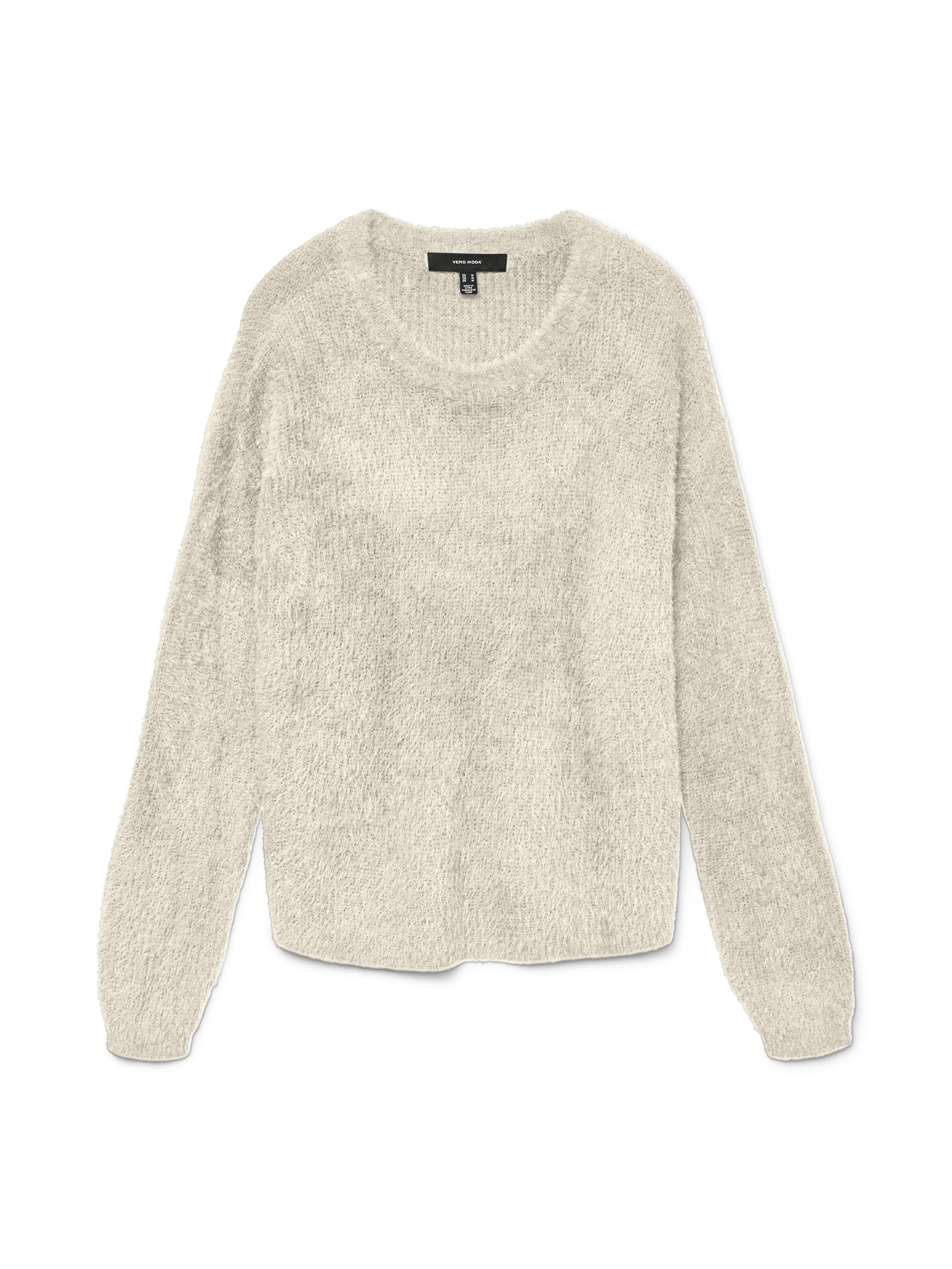Vero Moda Gebreide trui VMPUFF LS O-NECK PULLOVER BOO