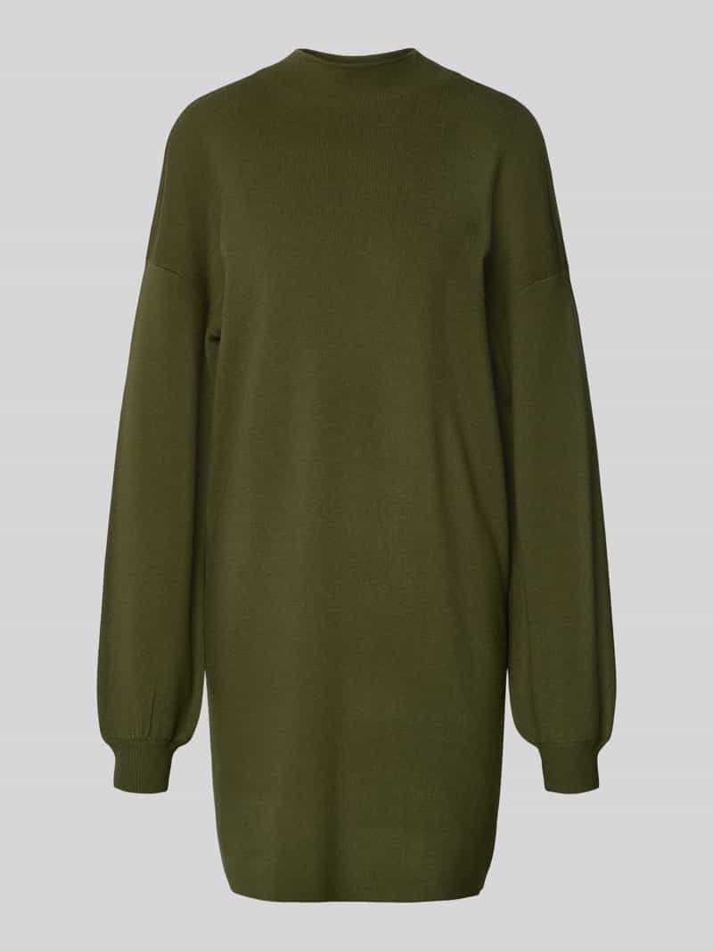 Vero Moda Gebreide jurk VMNANCY LS FUNNELNECK DRESS GA NOOS