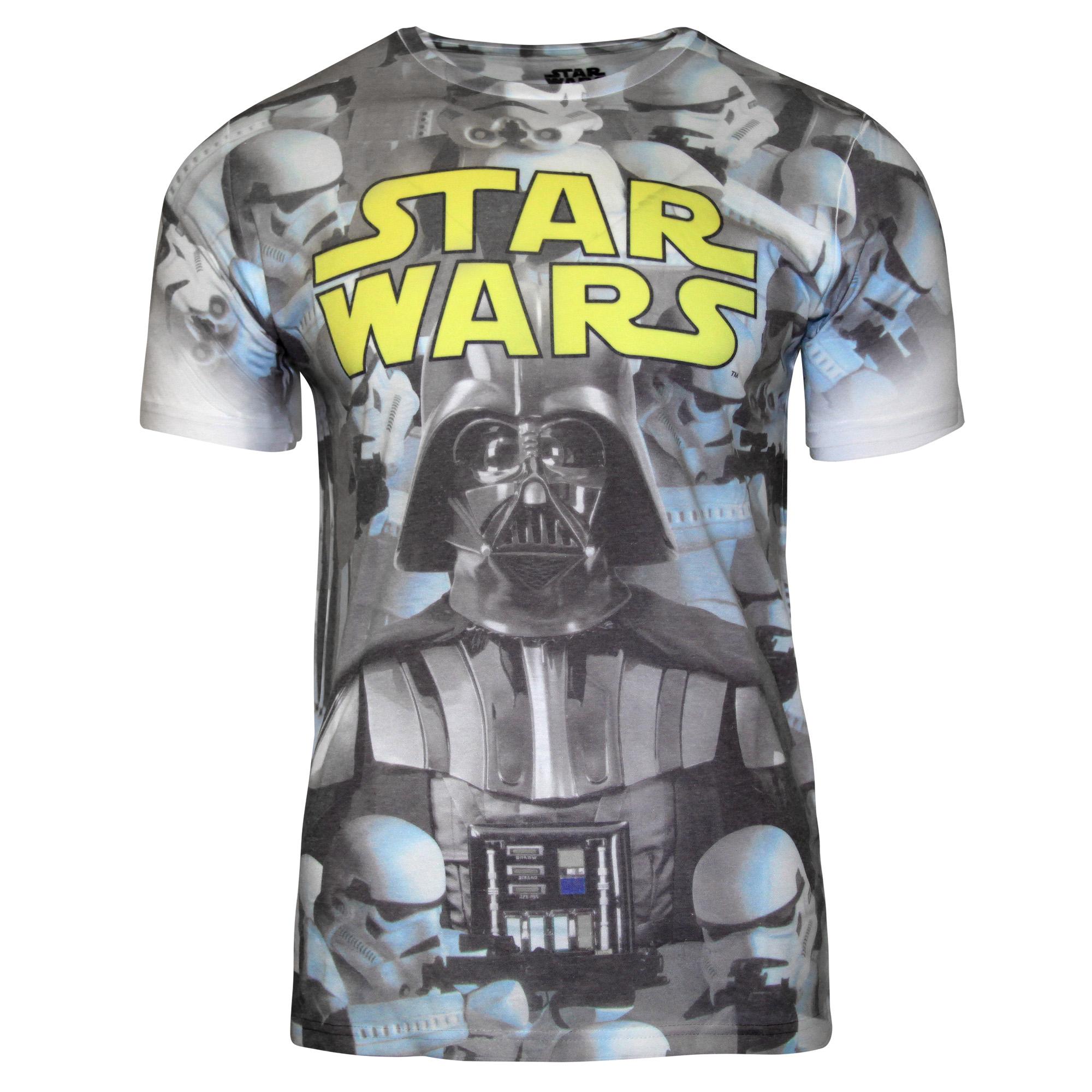 Star Wars keizerlijke fotomontage T-shirt voor heren XXL