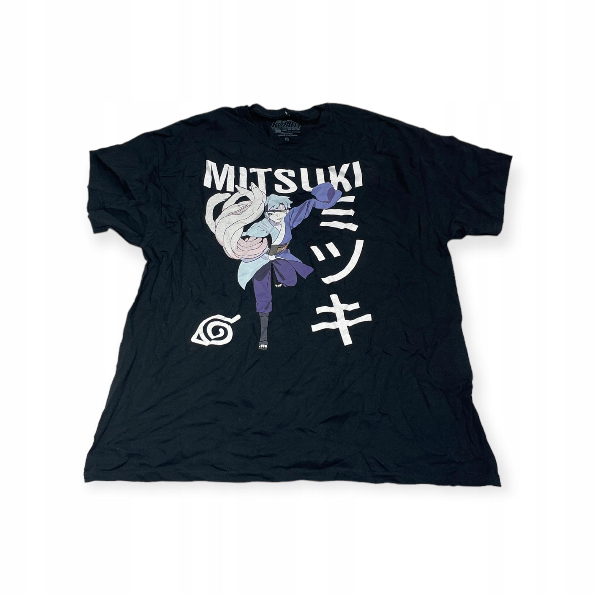 Outletup-clothes Koszulka T-shirt męski okrągły dekolt SPENCER'S BORUTO XL