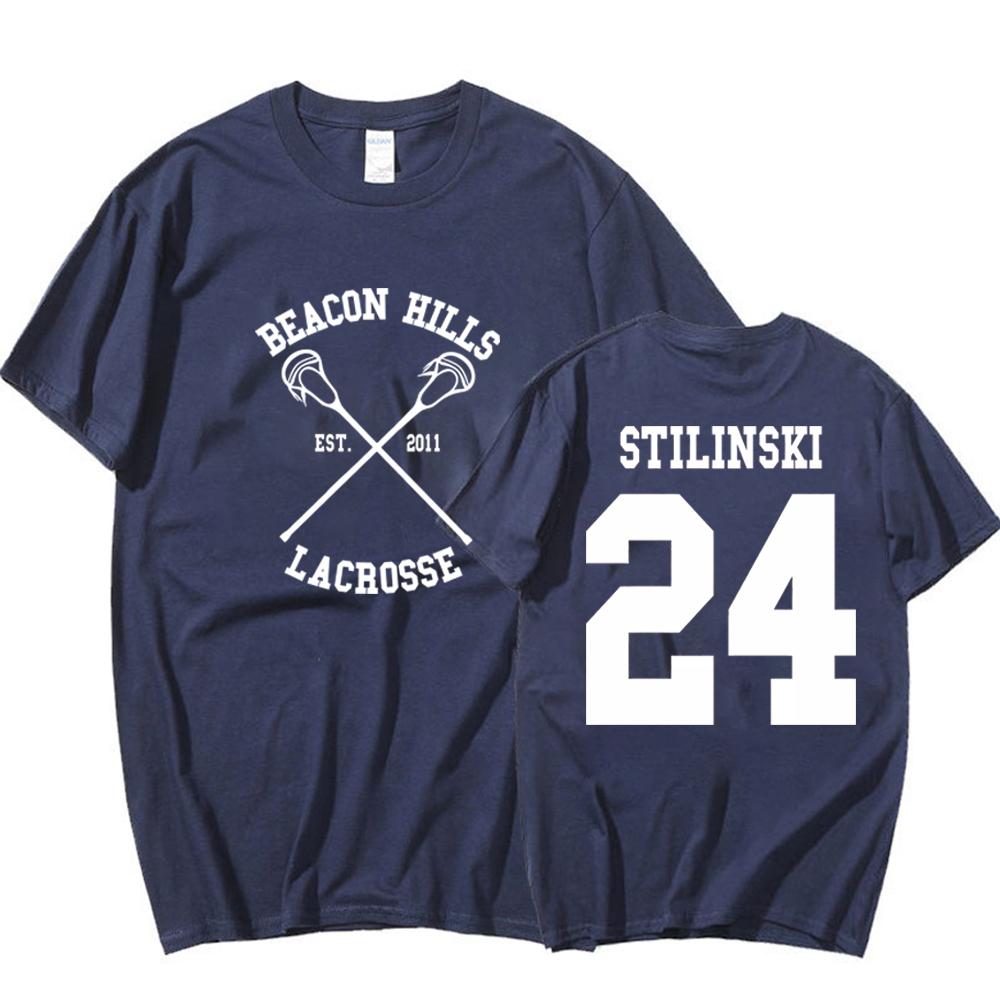 Enter Boutique Sports Clothing Collection Teen Wolf Shirt STILINSKI 24 LAHEY 14 MCCALL 11 Fashion Print Tees Het originele Beef of Chicagoland Shirt Harajuku Y2k 90s Tops XL