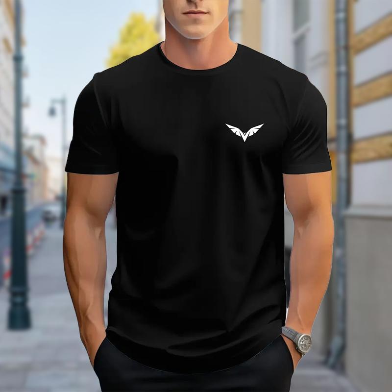 Happy Show Nieuw Zomer Heren Mode T-shirt Persoonlijkheid Veelzijdig Bedrukt Heren T-shirt Top 6XL