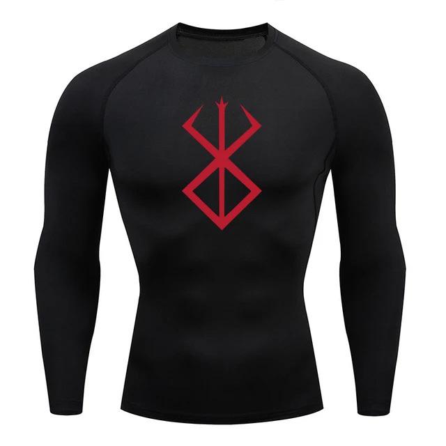 BigSopping Men's Quick-Dry Compression T-Shirt: High Elasticity, Short-Sleeve for Basketball, Running, and Training M