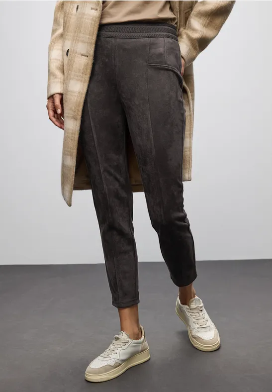 Street One Velours broek