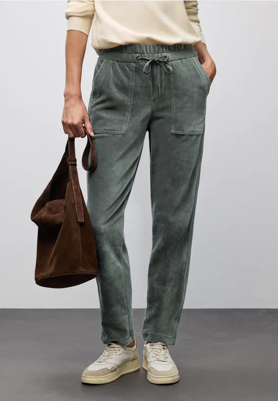 Street One Loose Fit corduroy broek