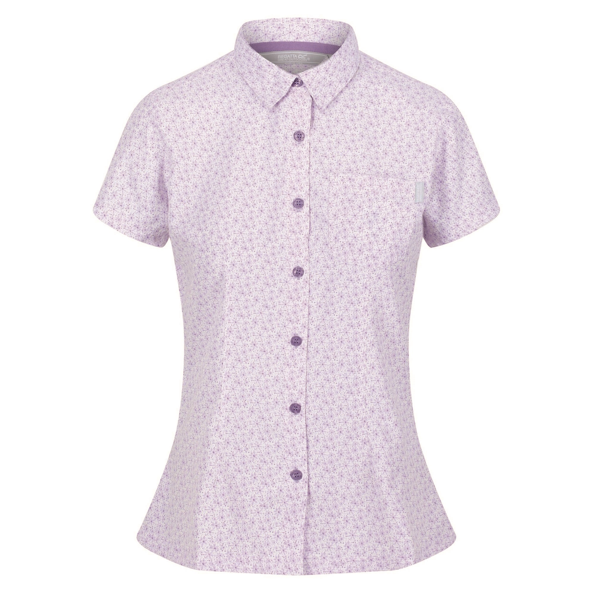 Regatta Dames mindano vi daisy shirt met korte mouwen
