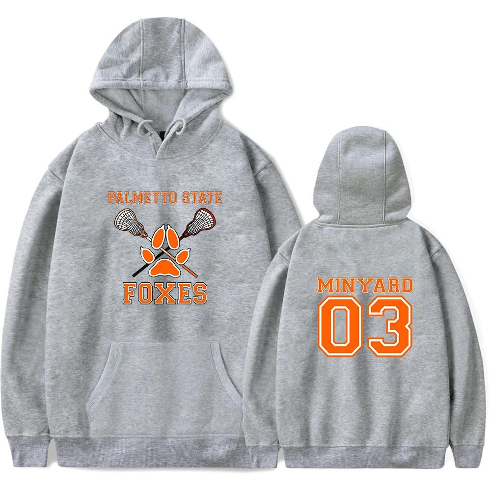 Limindong Mode The Foxhole Court Palmetto State Foxes Heren Hoodie Merch Pullover Cosplay Lid WILDS JOSTEN Heren Dames Fleece Kleding S