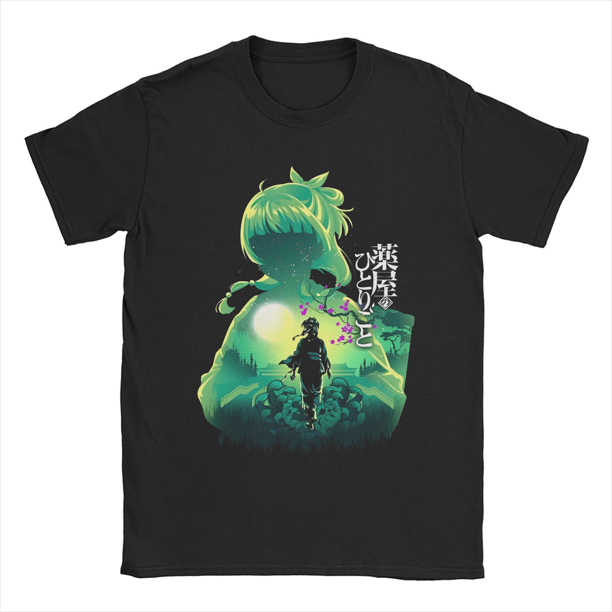 The best product for you Maomao The Apothecary Diaries T-Shirts Men Manga Anime Vintage 100% Cotton Tee Shirt O Neck Short Sleeve T Shirt Printed merch XL