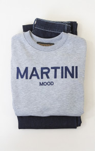 The Musthaves Martini Mood Sweater Grijs