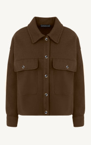 Jurkjes Utility Jacket Kenzie Burgundy Choco
