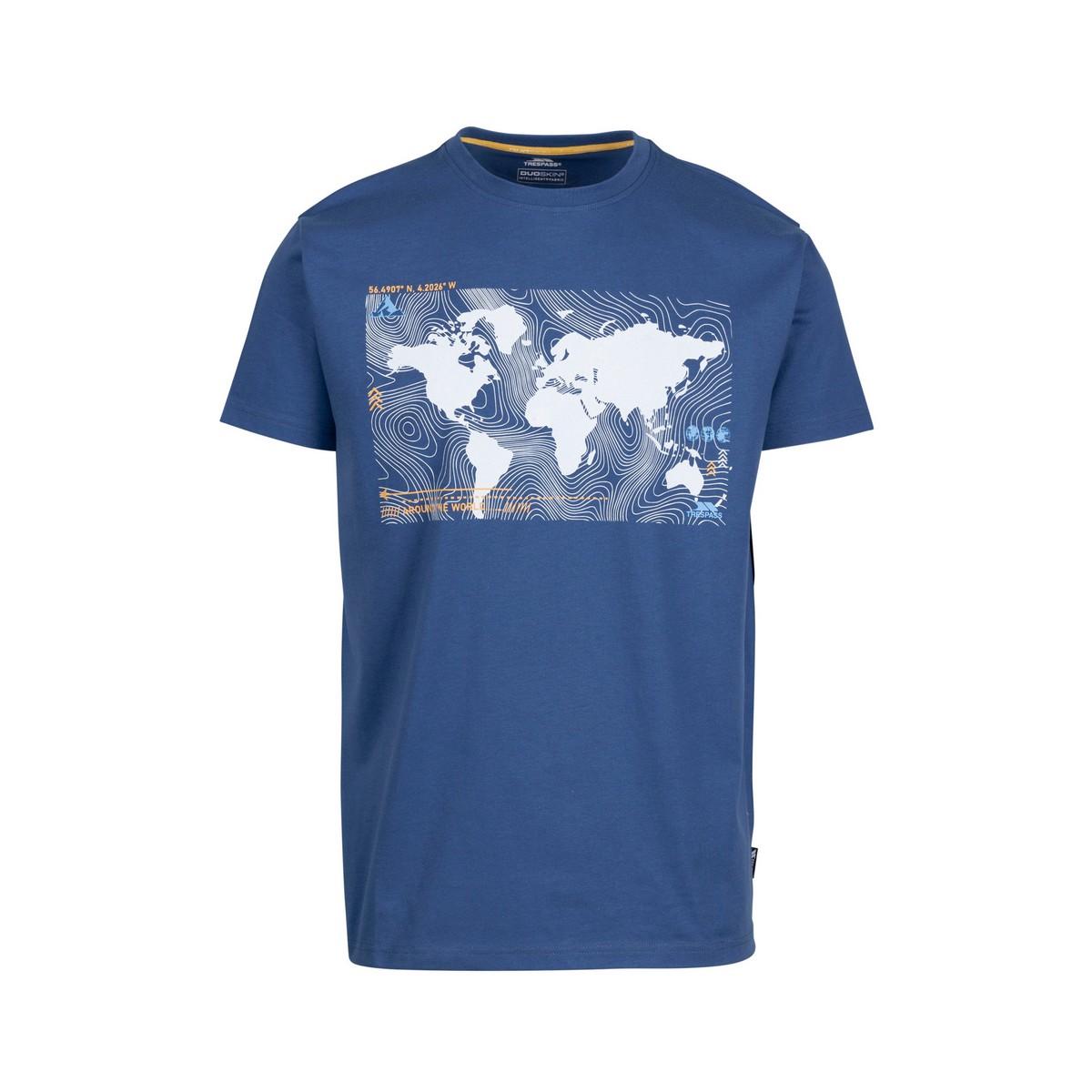 Trespass Mens Chera Printed T-Shirt S