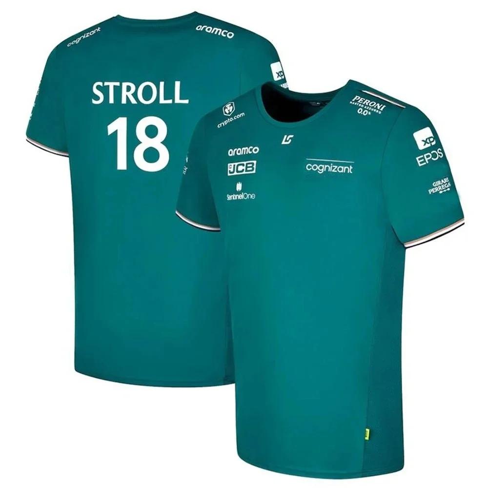 ETST41 New Men T shirt Spanish Tshirt Racing Suit F1 Team T-shirt Men's Summer Outdoor Sports Cycling Suit Large Top Men Clothing XL