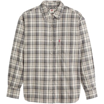 Levi's Overhemd Levis Western Harlie Flannel Noel Plaid Grey H