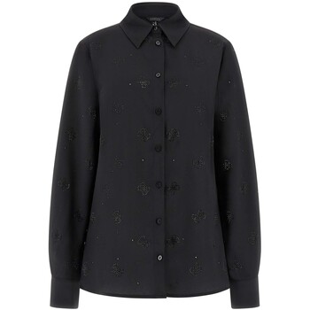 Guess Overhemd  Ls Flore Logo Hotfix Shirt