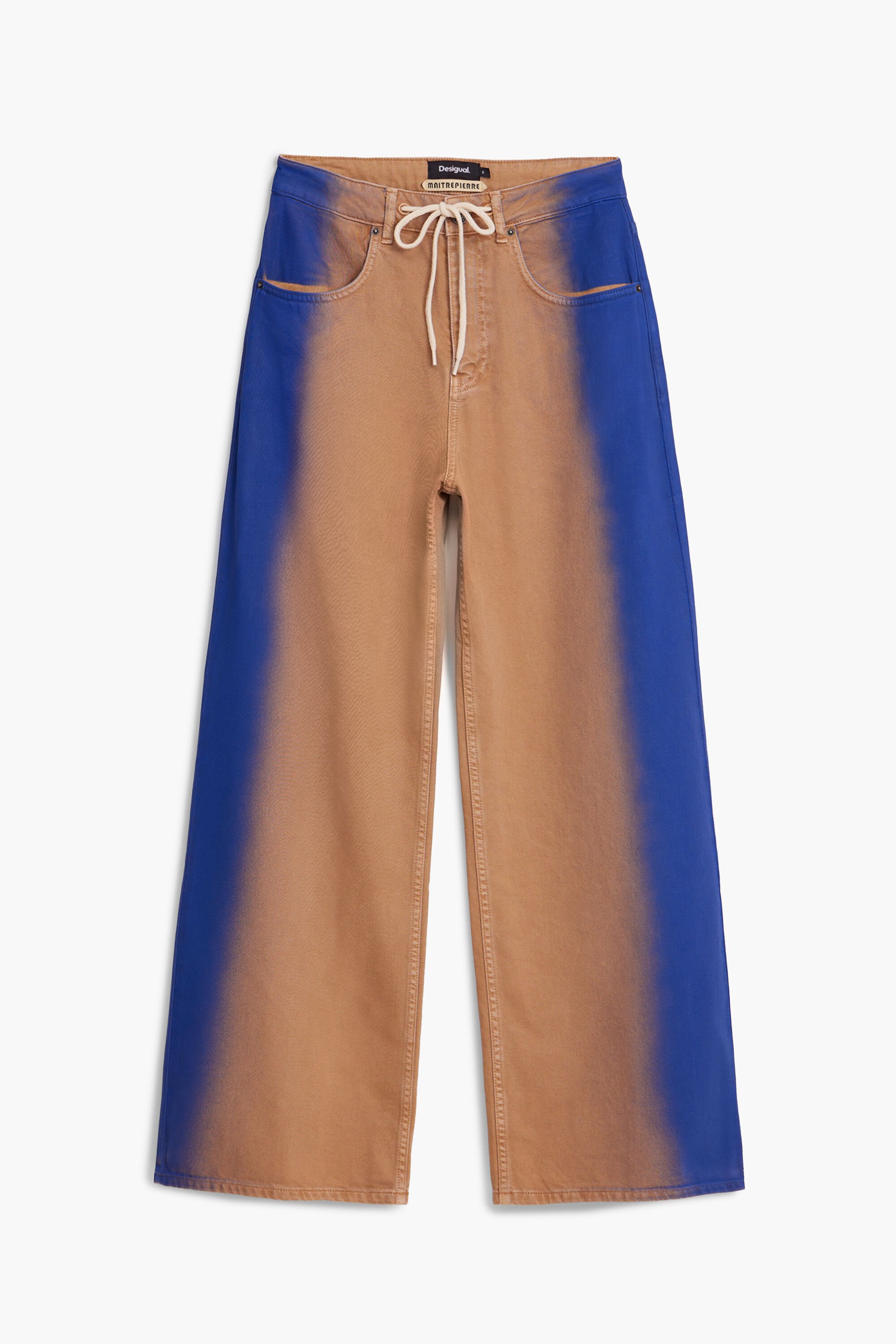 Desigual Maitrepierre jeans met kleurverloop - BROWN