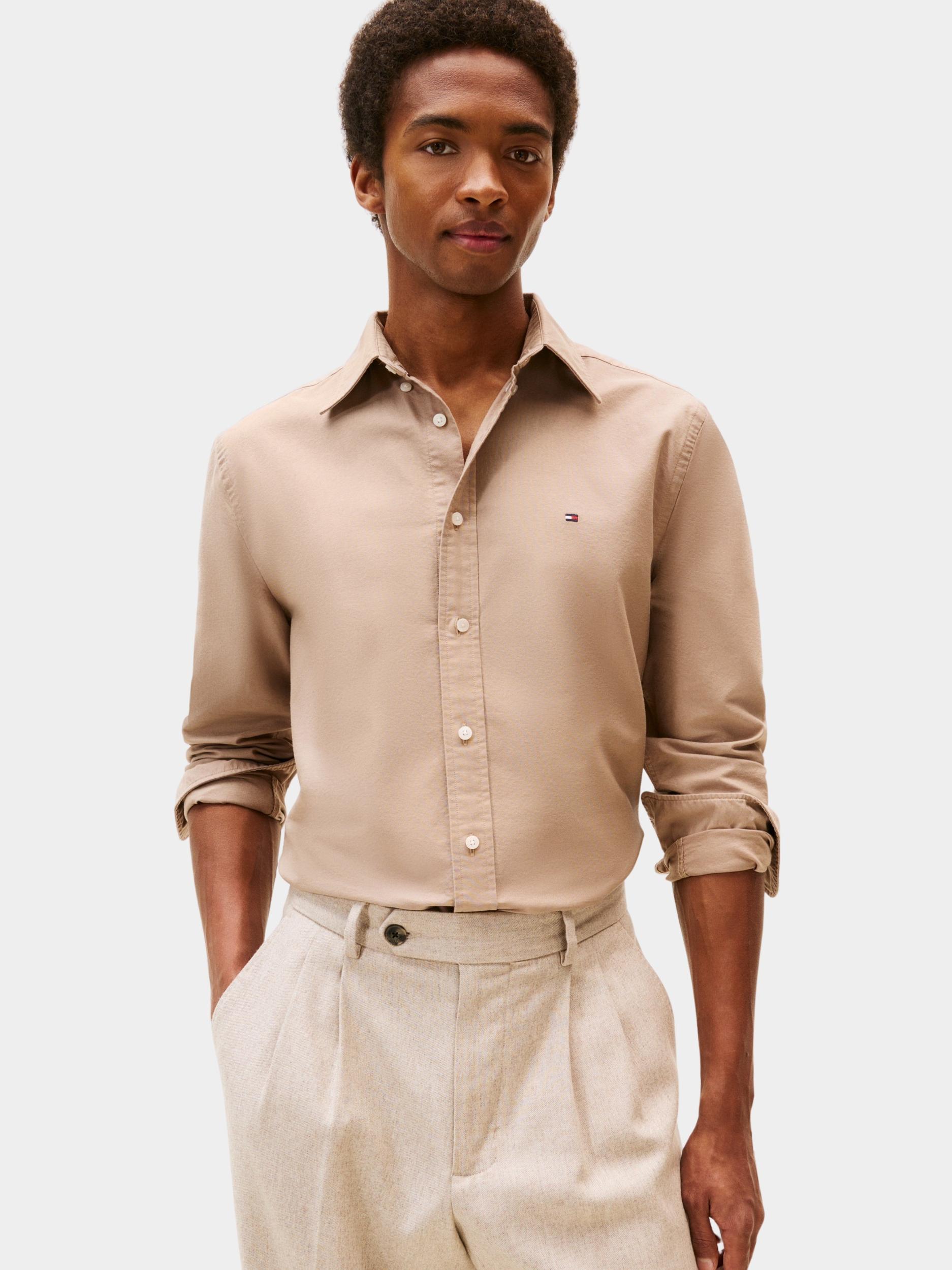 Tommy Hilfiger Casual hemd lange mouw solid heritage oxford rf shir mw0mw35774/0f6