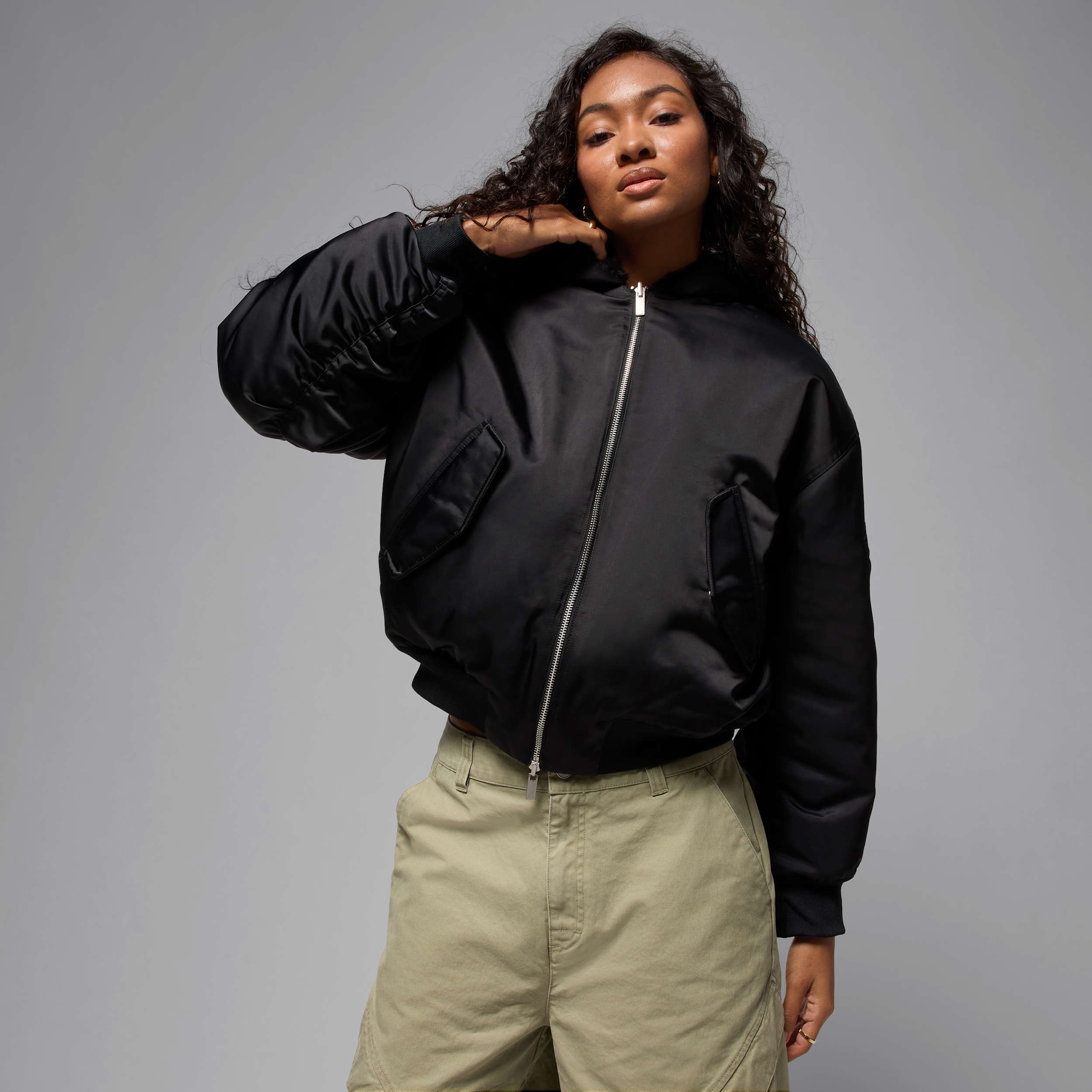 Jordan Renegade Flight Therma-FIT omkeerbaar damesjack - Zwart