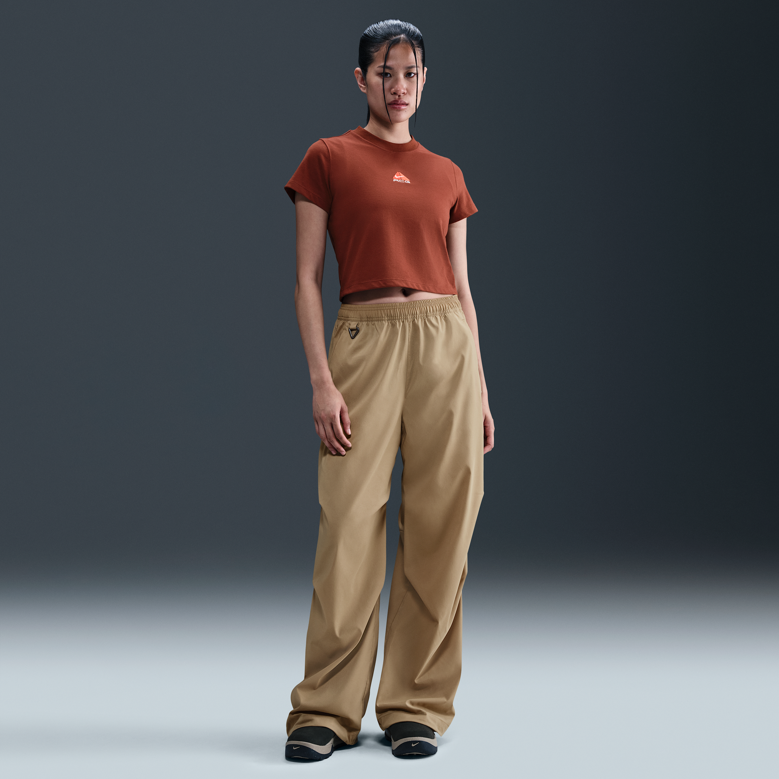 Nike ACG 'Activitorium' UV damesbroek met hoge taille - Bruin