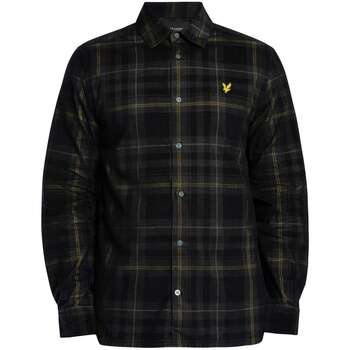 Lyle & Scott Overhemd Lange Mouw Lyle & Scott Tartan corduroy overhemd