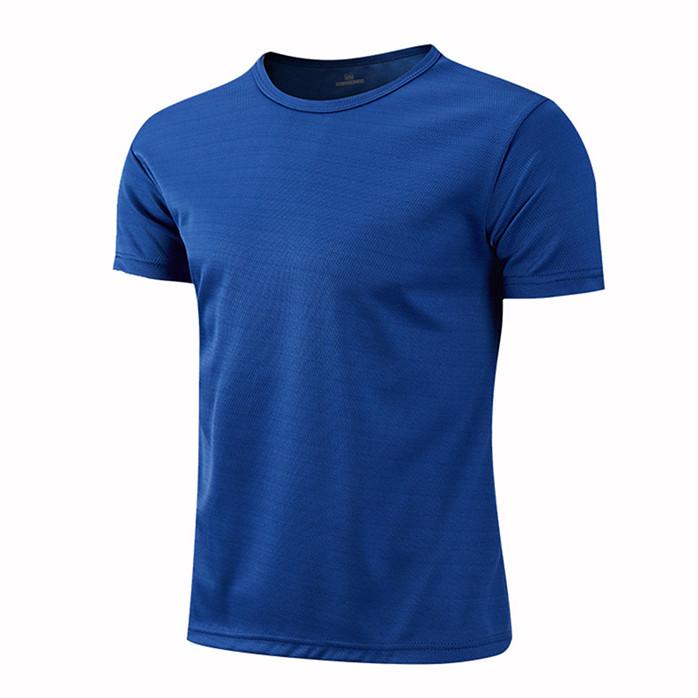 Comple Zomer T-shirt met ronde hals Sneldrogende kleding Werkkleding T-shirt met korte mouwen L