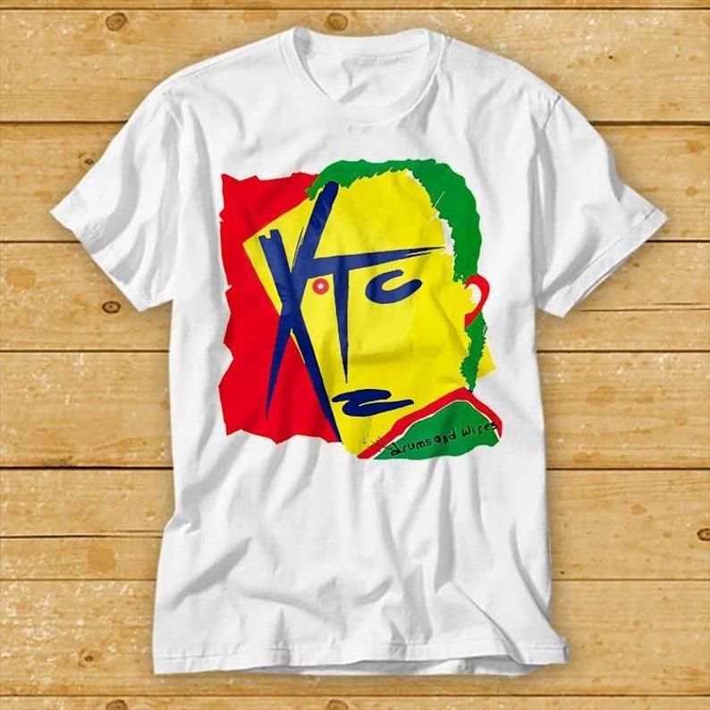 Great Deal 230 Gsm 100% Cotton Xtc Drums And Wires Band Music Funny Movie Cool Meme Gift Top Tee 2288 S