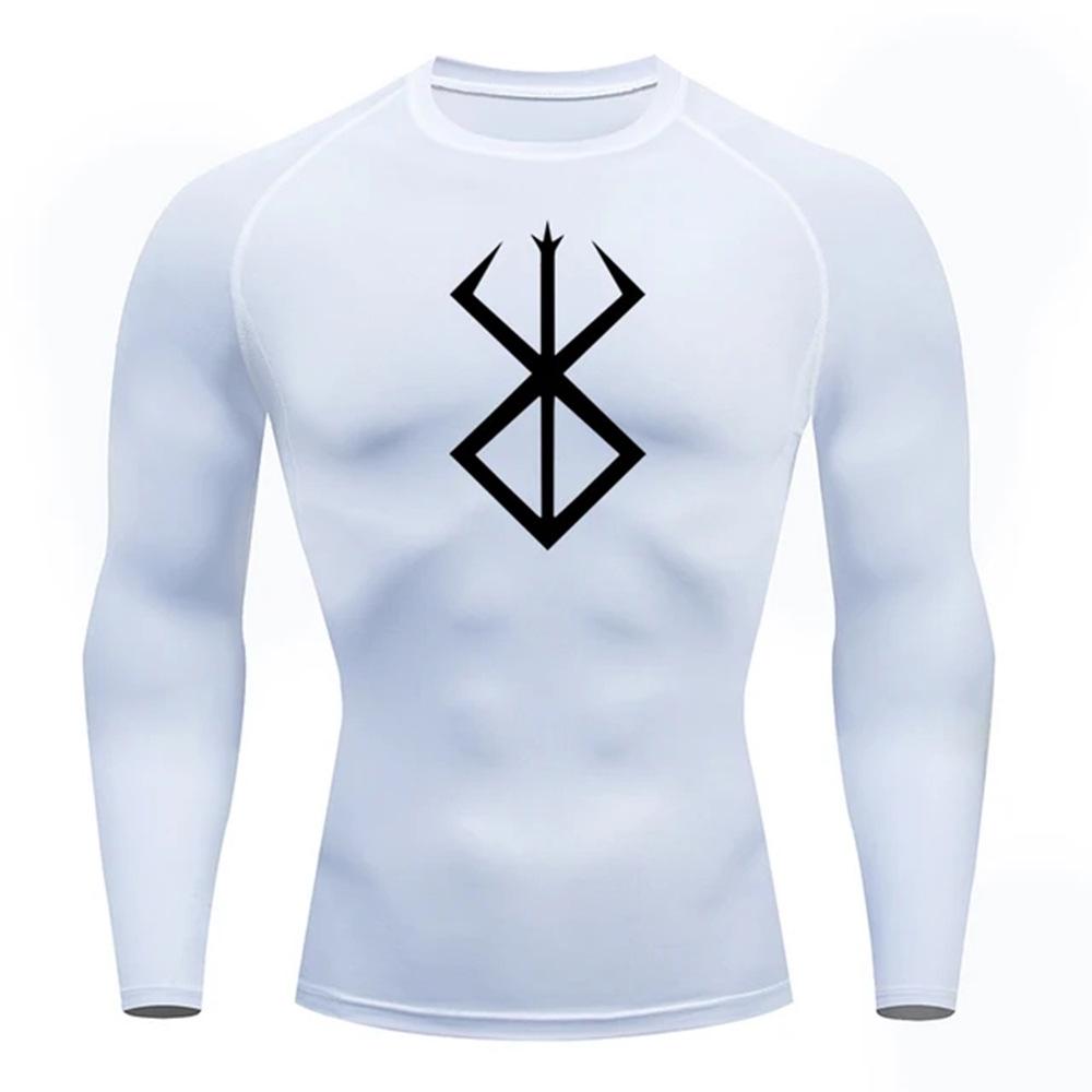 BigSopping Men's Quick-Dry Compression T-Shirt: High Elasticity, Short-Sleeve for Basketball, Running, and Training S