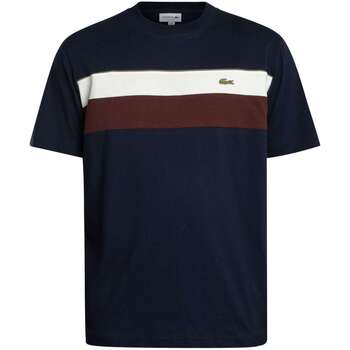 Lacoste T-shirt Korte Mouw  Kleurblokken T-shirt