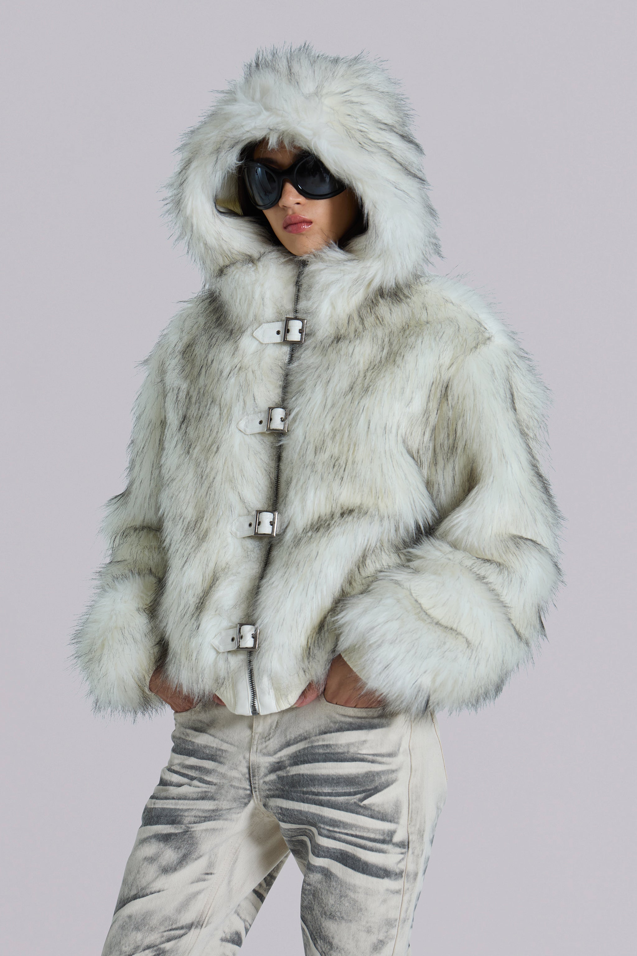 Jaded London Off White Mendoza Jacket