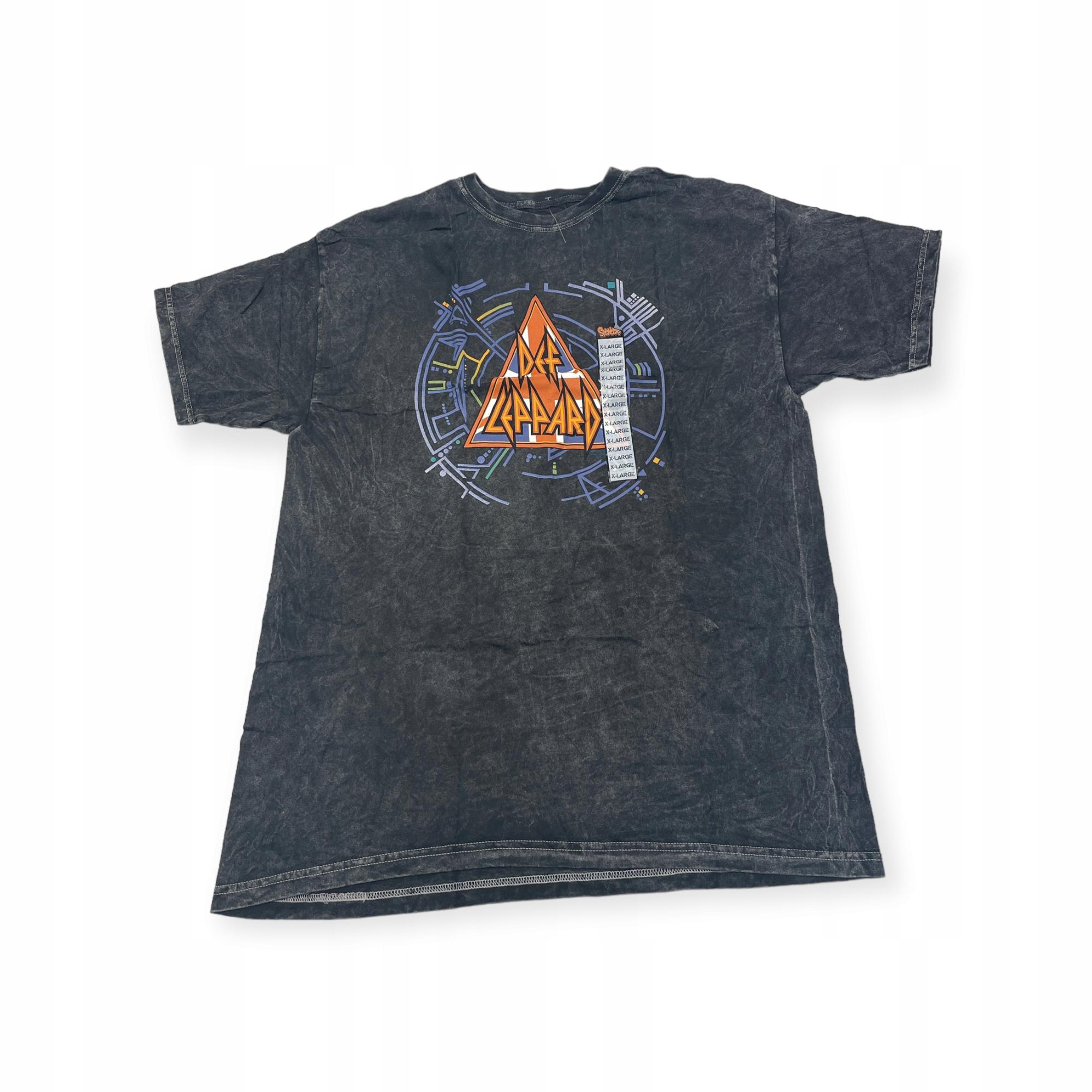 Outletup-clothes Koszulka T-shirt męski okrągły dekolt SPENCER'S NADRUK M