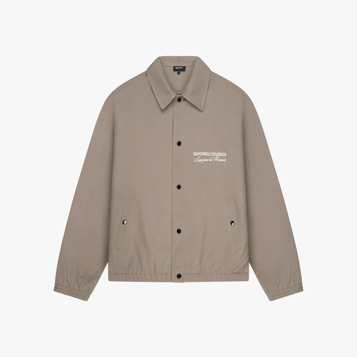 Quotrell Studios jacket taupe
