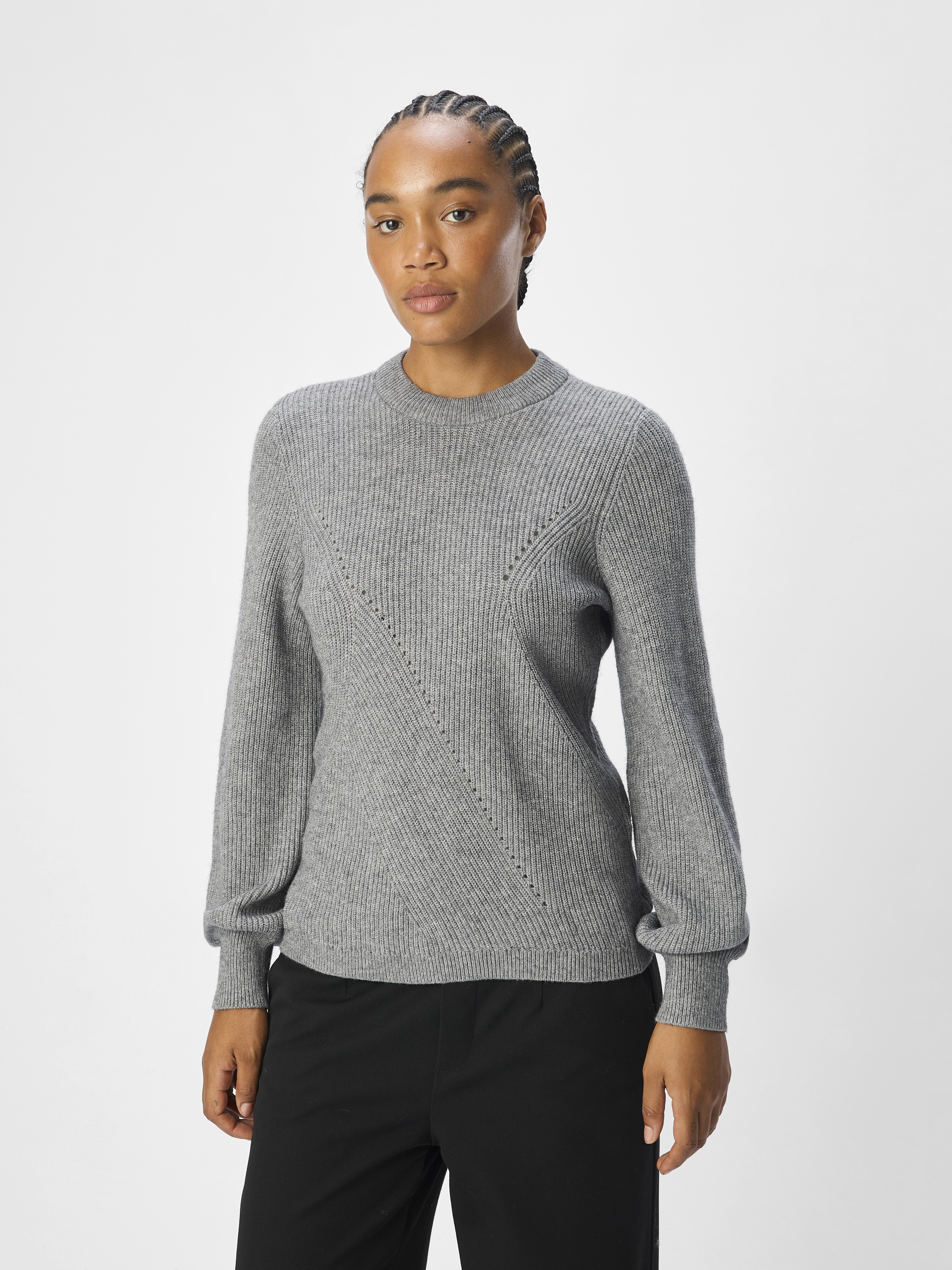 Object Objditte re l/s knit pullover noos