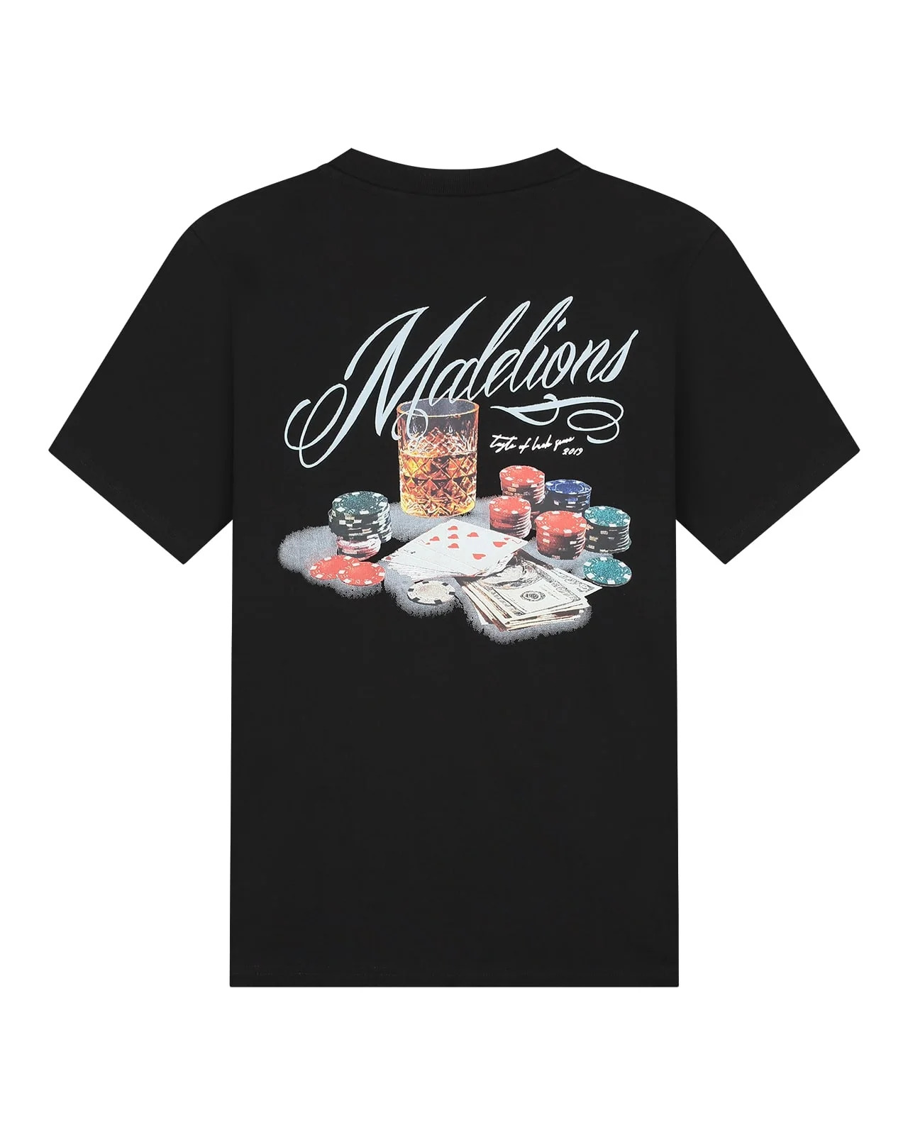 Malelions men playing cards t-shirt mm1-aw25-51 900