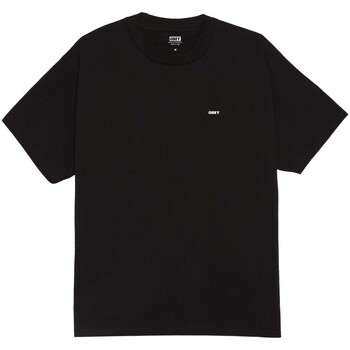 Obey T-shirt  Icon Stencil Flame Tee