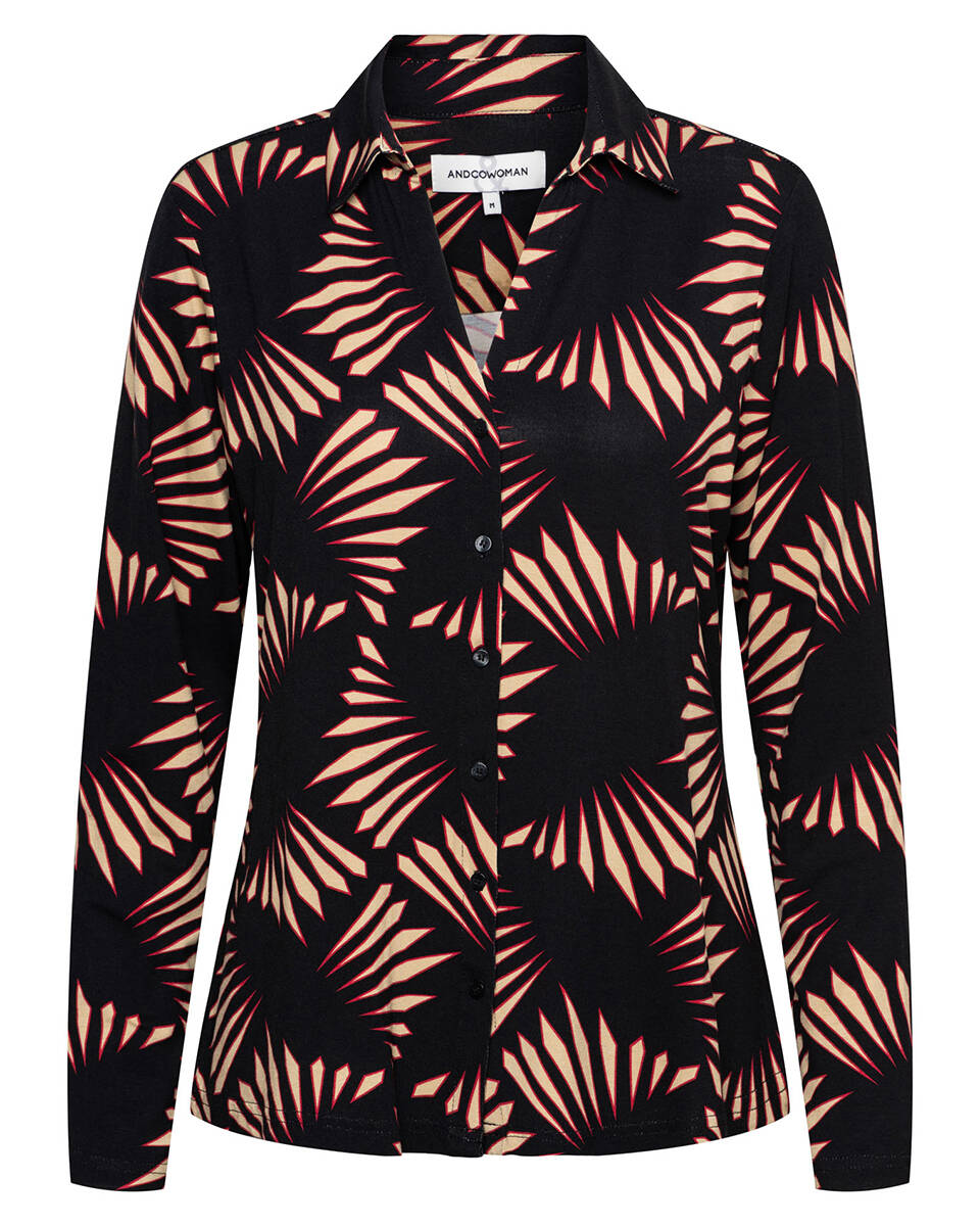 &Co Woman Blouse lange mouw bl399 vayen