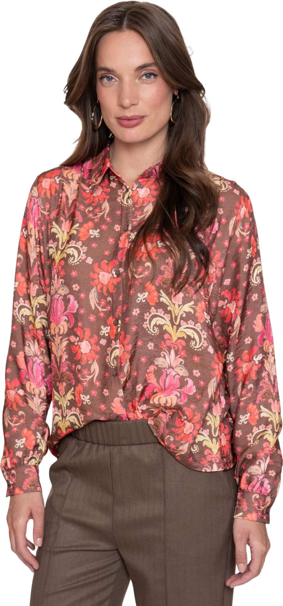 Geisha Blouse brown