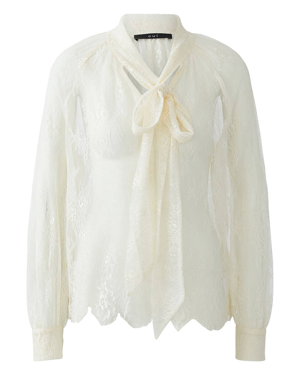 Oui Blouse lange mouw 0095006