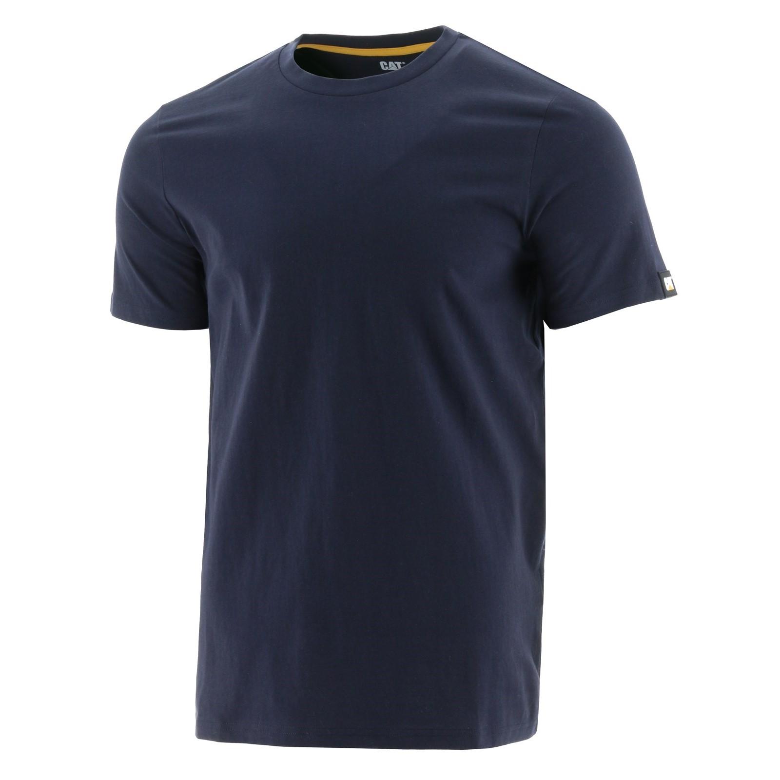 Caterpillar Heren Essentials T-shirt met korte mouwen S Vloot