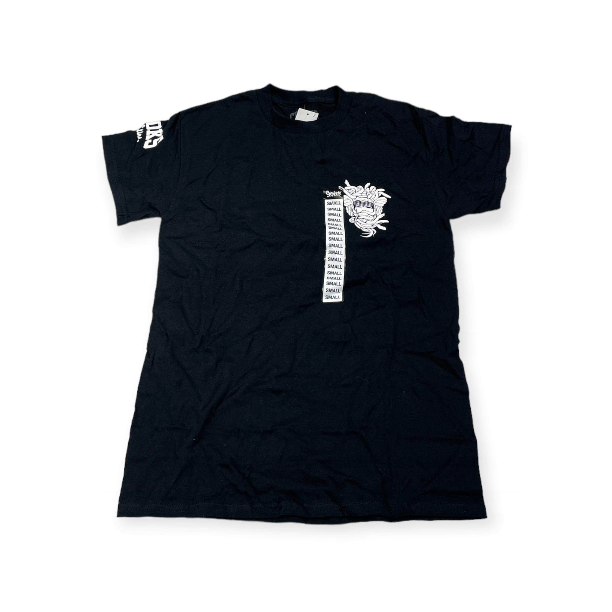 Outletup-clothes Koszulka T-shirt męski okrągły dekolt SPENCER'S CROOKS L