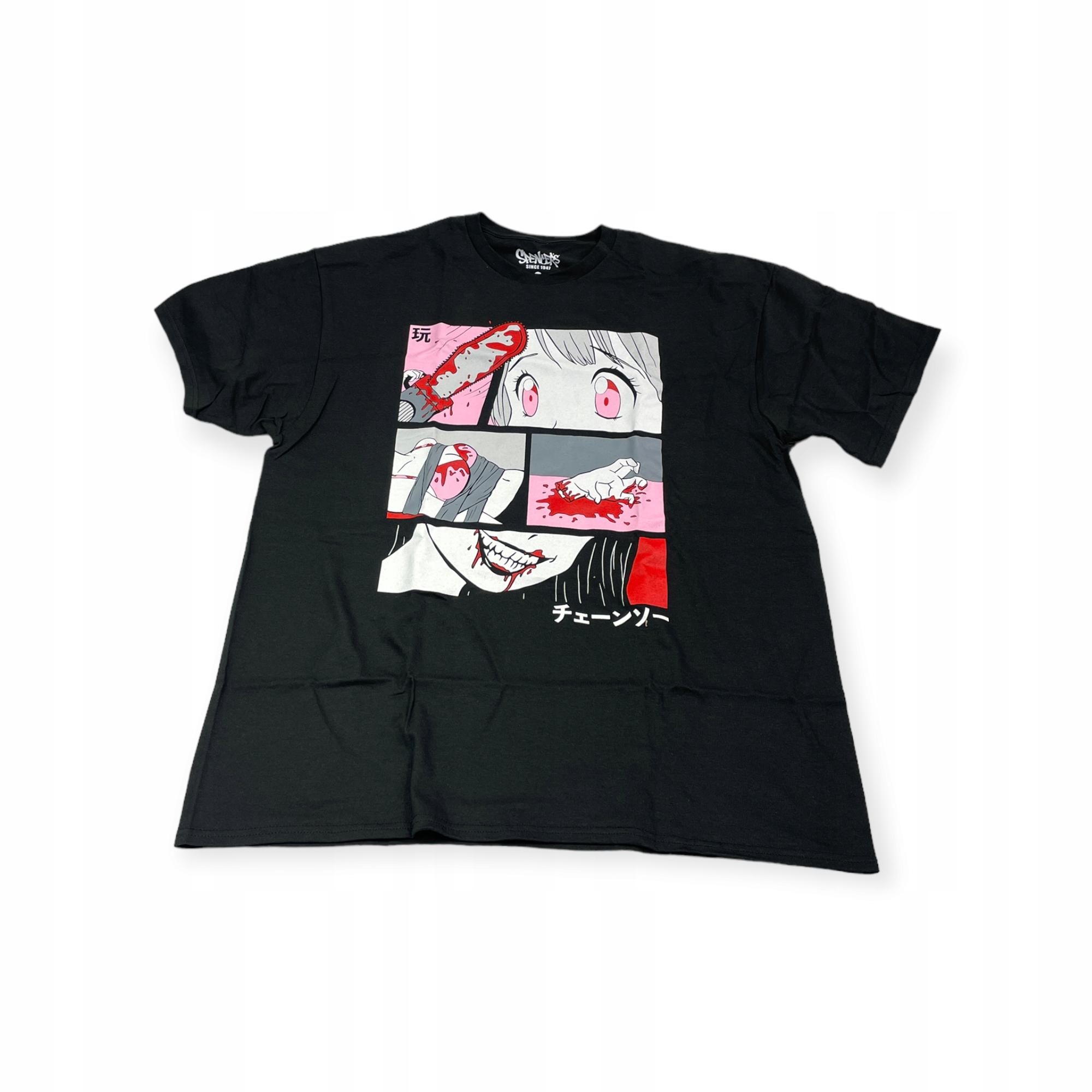 Outletup-clothes Koszulka T-shirt męski okrągły dekolt SPENCER'S SINCE 1947 XL