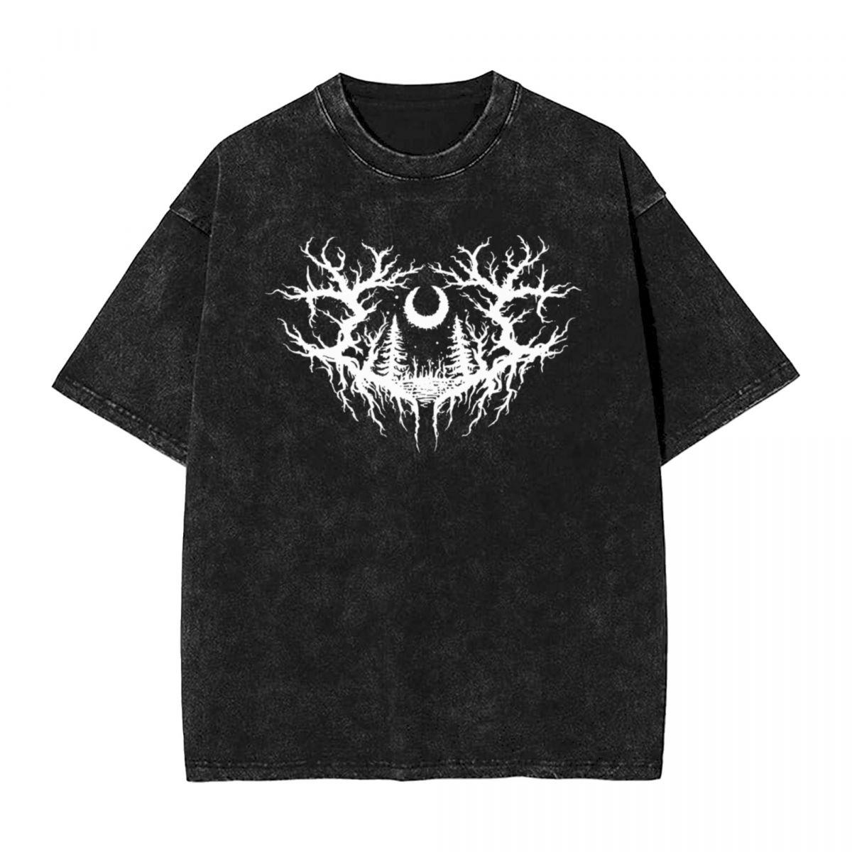 Washed T Shirt top No.1 T-shirts Herenkleding BMTH Bring Me The Horizons Brutal Grappig Logo T-shirt Zomer Vintage T-shirts Tops Katoen Trending Grafisch L