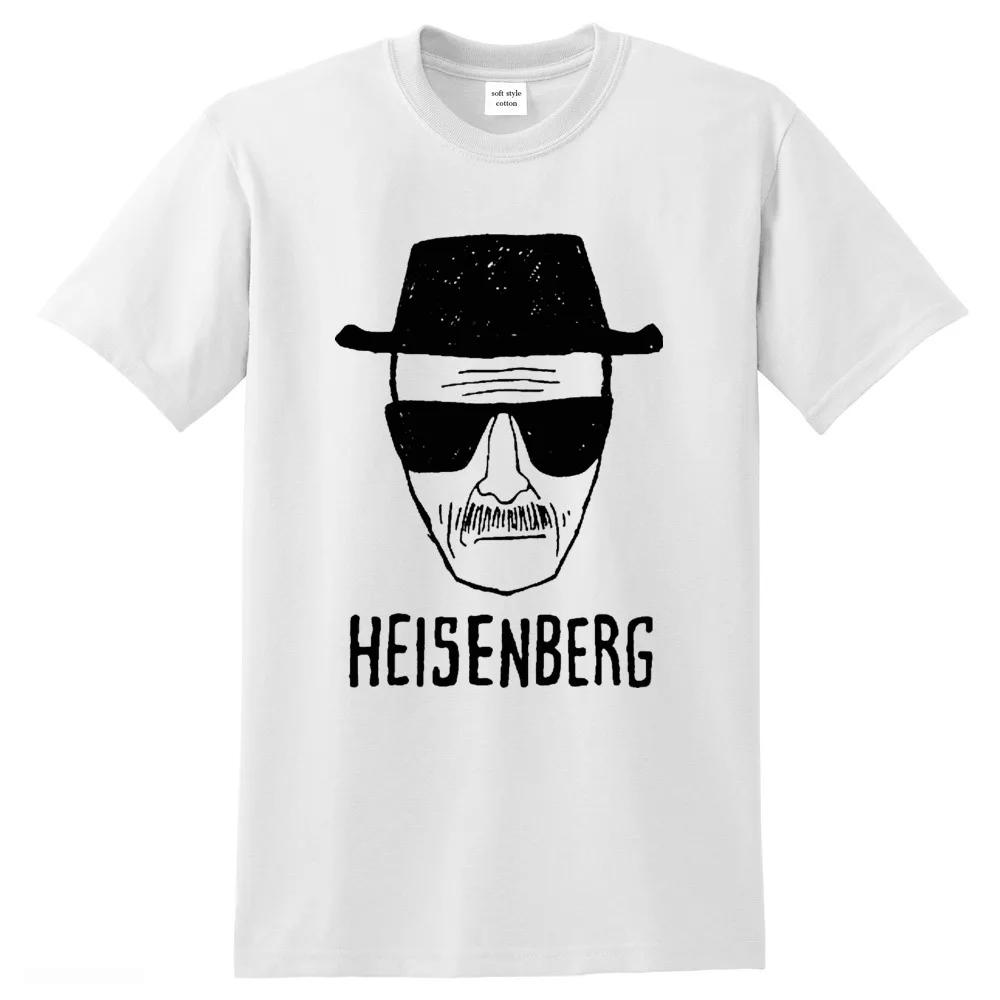 The best product for you Cool Heren t-shirt Breaking Bad Kleding Topkwaliteit 100% katoen los Heisenberg bedrukt T-shirt casual heren t-shirt XXXXXL turquoise