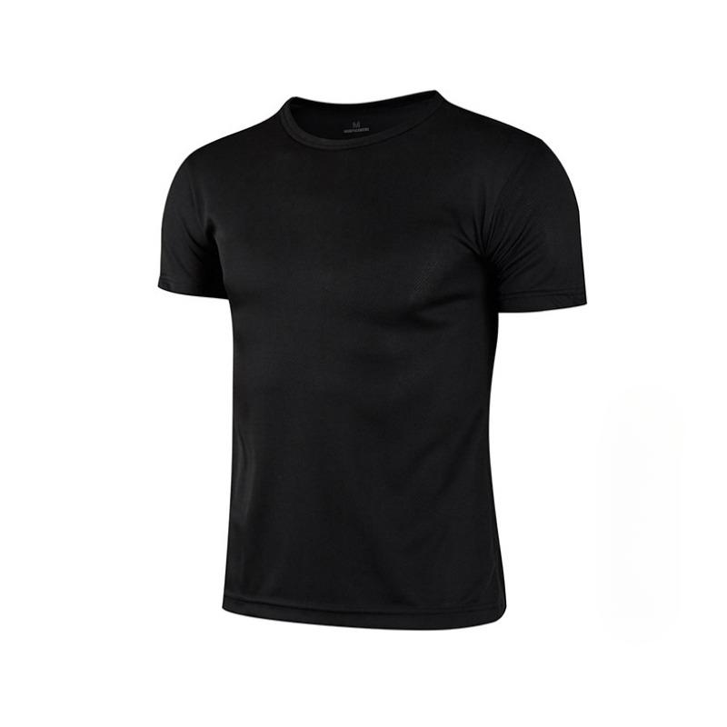 Lucky Black Cat Zomer T-shirt met ronde hals Sneldrogende kleding Werkkleding T-shirt met korte mouwen M