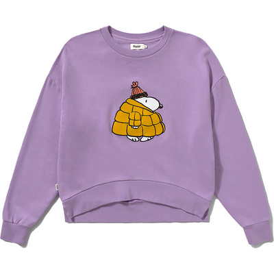 Brava Fabrics Dames Peanuts Snow Trui