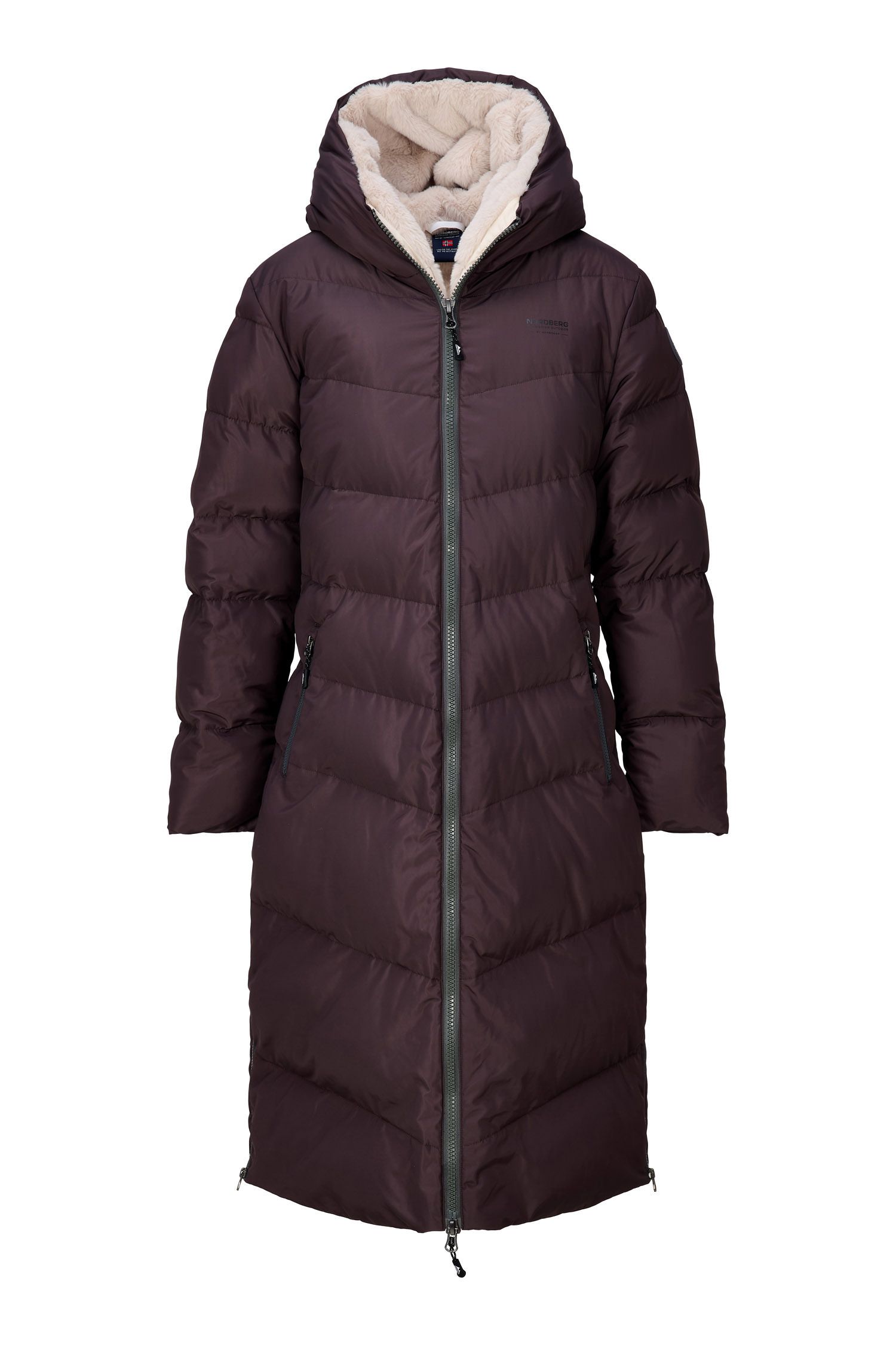 Nordberg hilary long puffer jack urban jack dames -