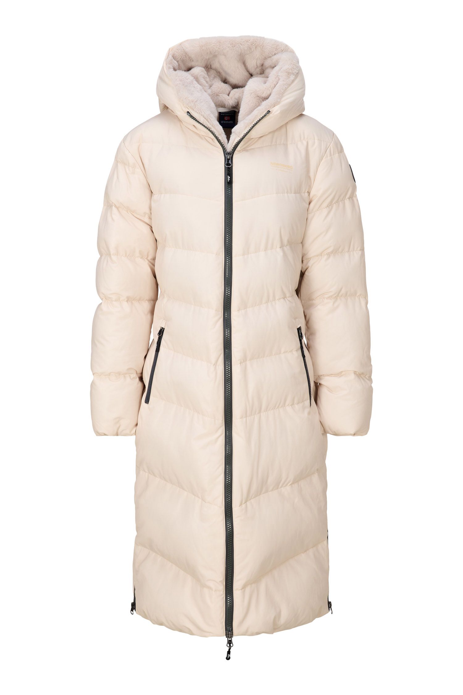 Nordberg hilary long puffer jack urban jack dames -