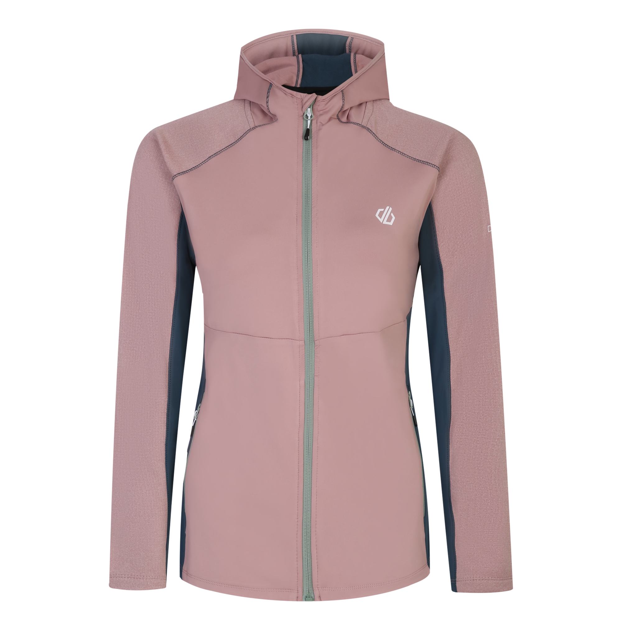Dare2b Dames convey ii hooded core stretch midlayer