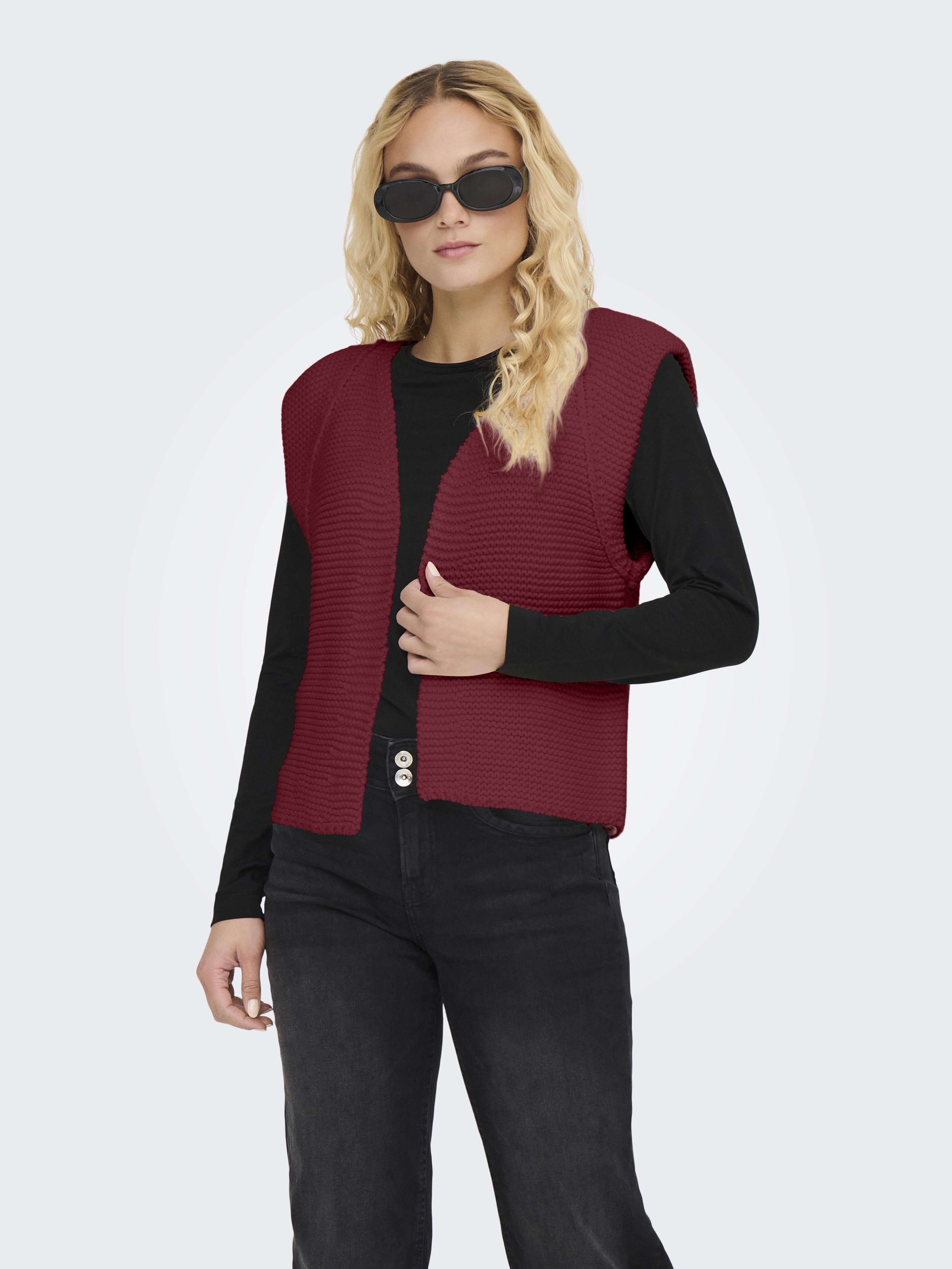 Only Onlloui vest ex knt