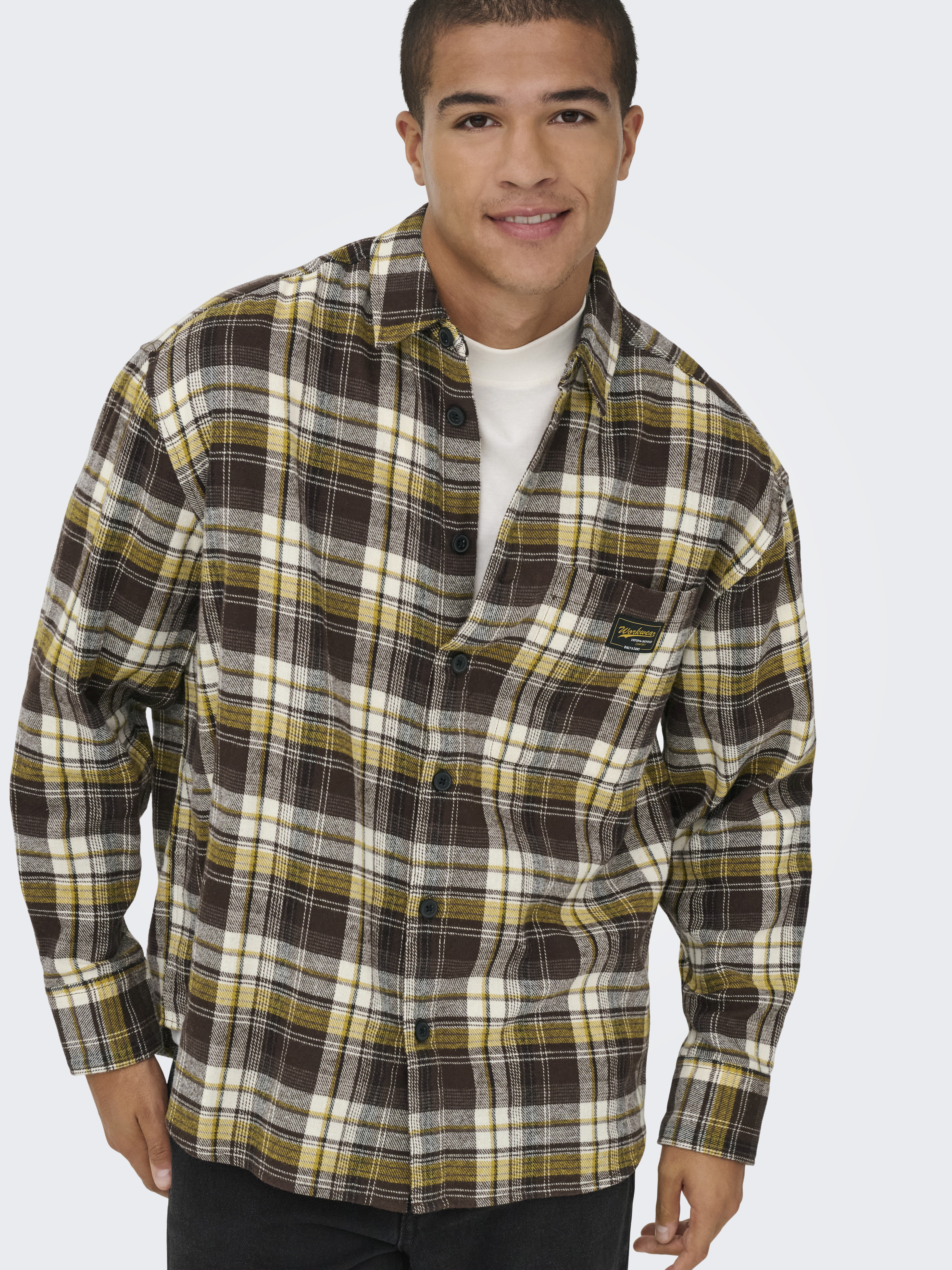 Only & Sons Onsjack ls flannel shirt
